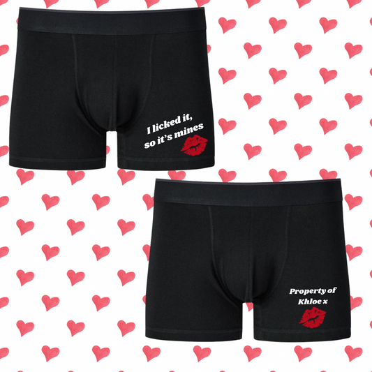 Valentine’s Boxer shorts