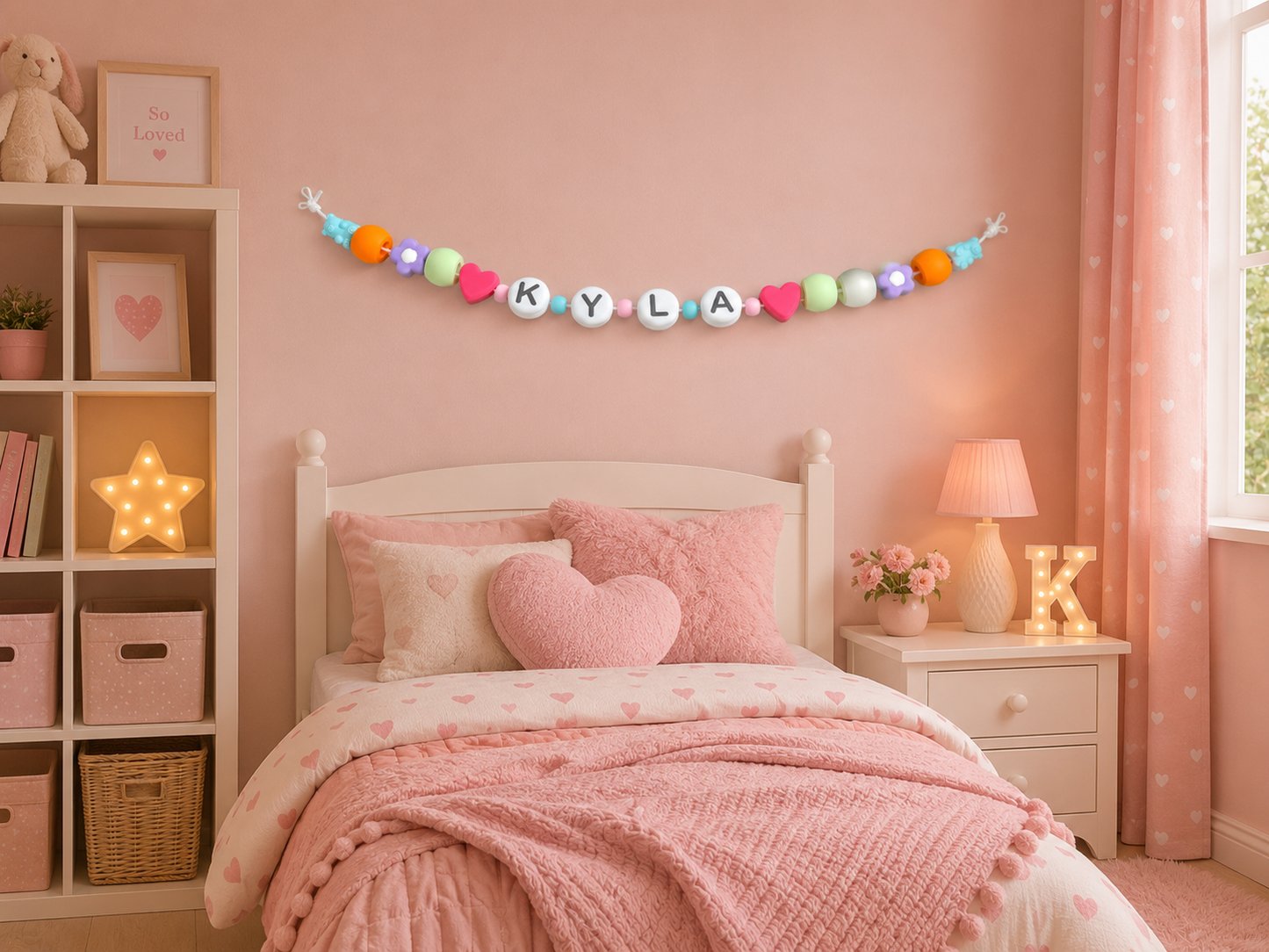 Giant Hanging Friendship Bracelet – Personalised Wall Decor