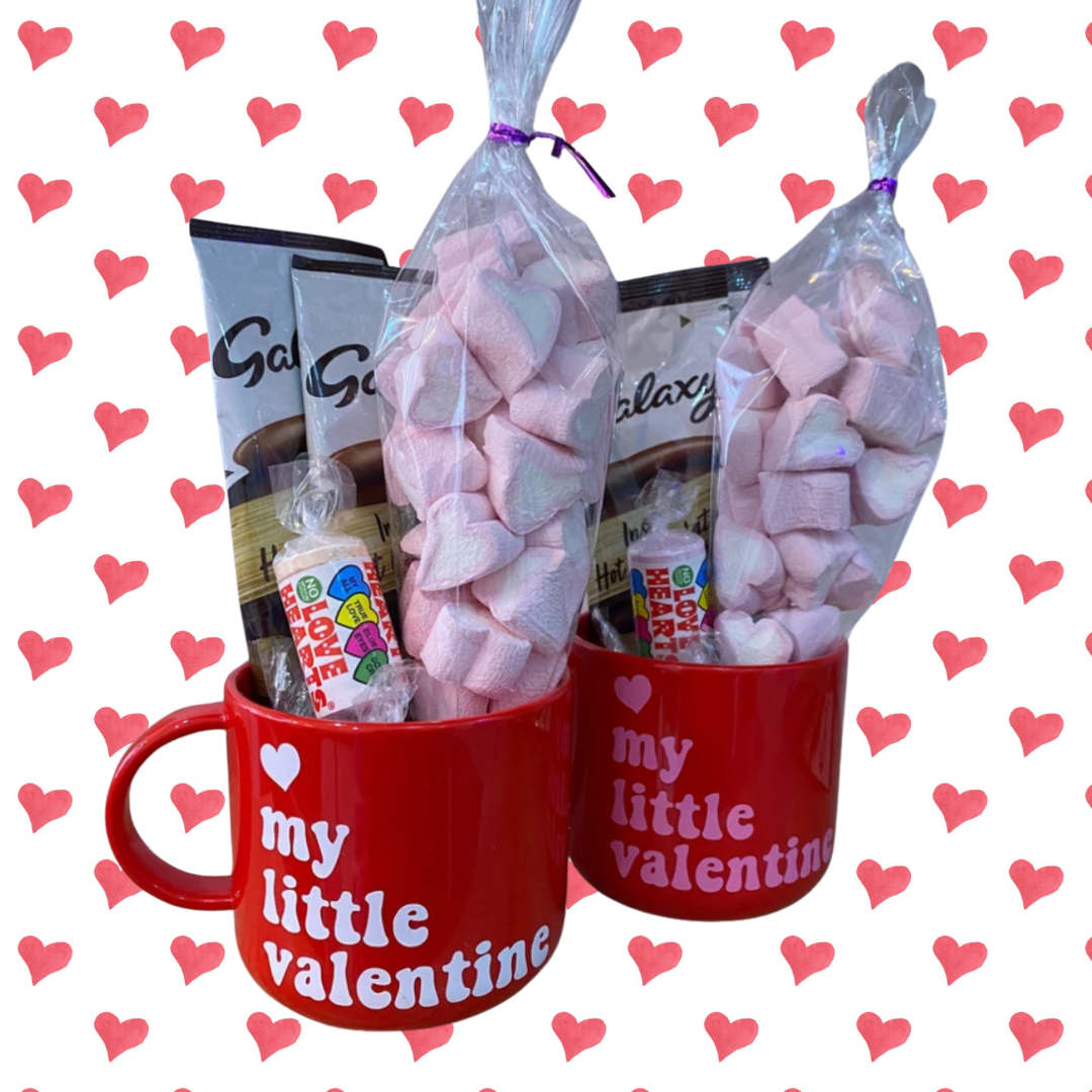 My little valentine mug & hot chocolate