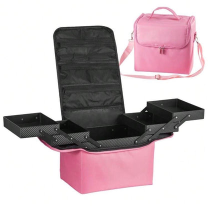 Custom Rhinestone Dance Glam Bag – Large Makeup & Competition Case