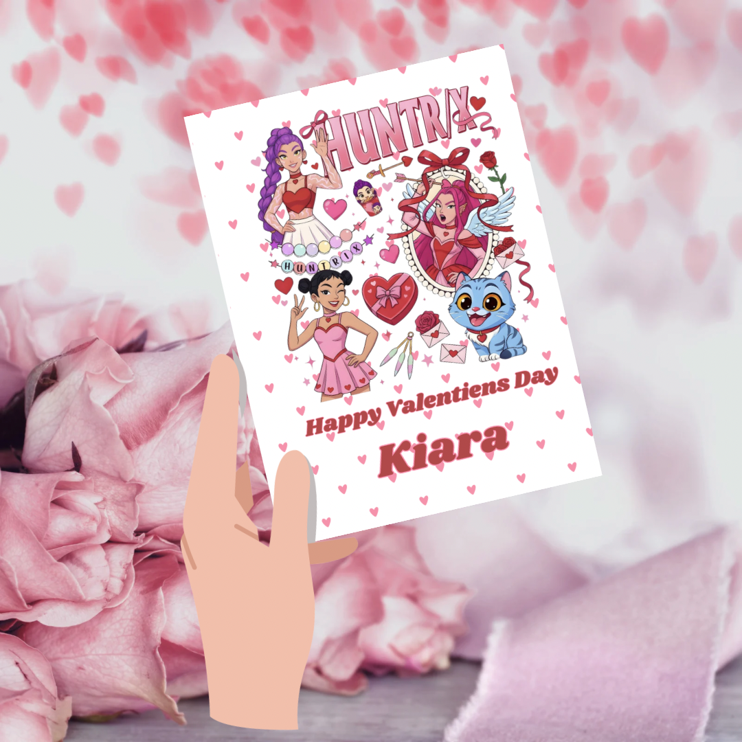 Kpop valentines cards