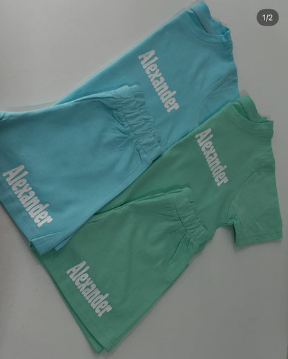 Shorts and T-shirt set UNISEX