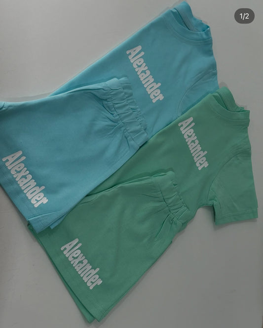 Shorts and T-shirt set UNISEX