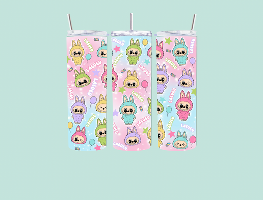 Labubu inspired 20oz tumbler