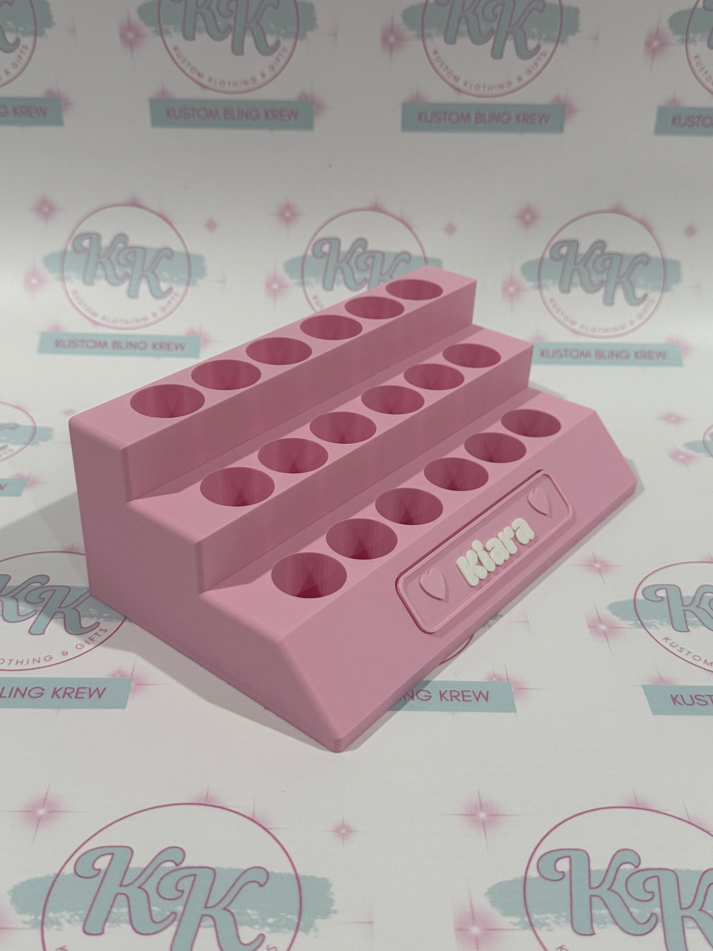 ✨ Bad B Lip Gloss Stand – Personalised Makeup Display