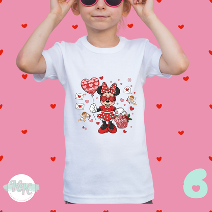 Mickey & Minnie Valentine T-shirts