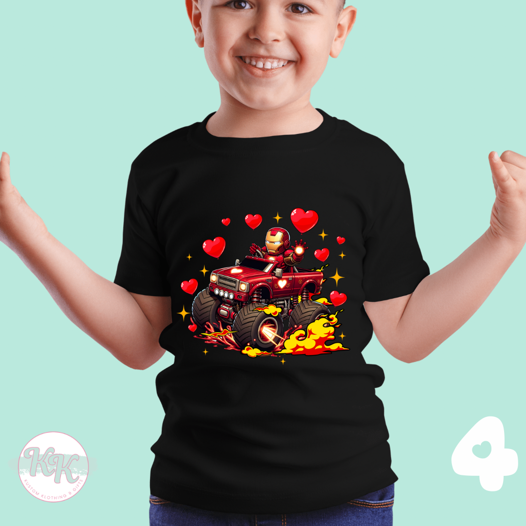 Superhero Valentine T-shirts