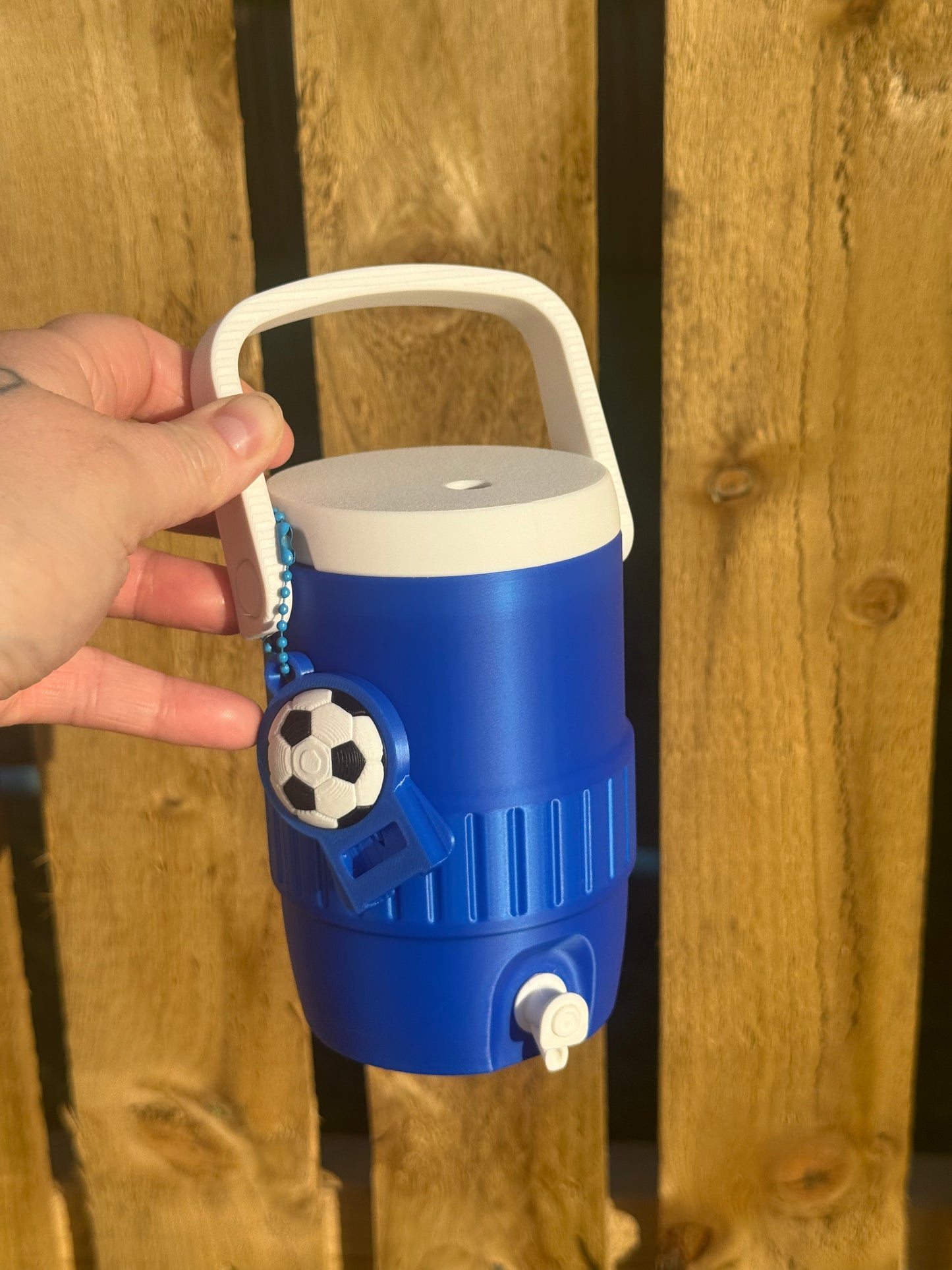 Football Can Holder with Built-In Can Opener ⚽🥤