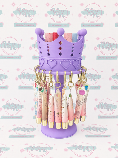 👑 3D Printed Crown Lip Gloss Display Stand