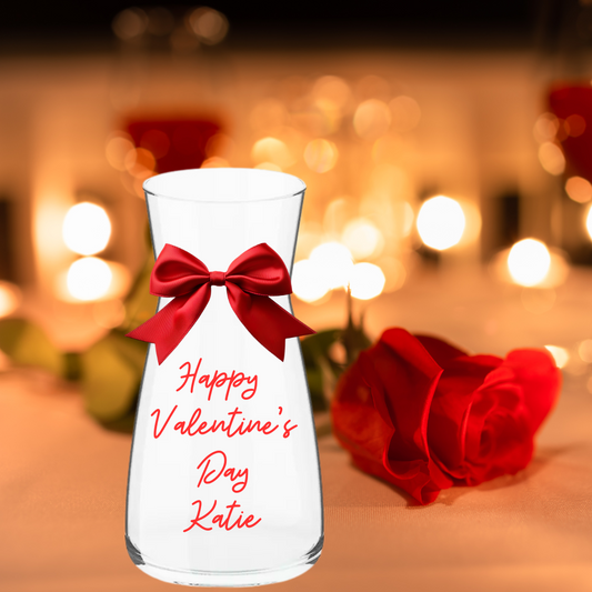 Happy Valentin’s Day vase